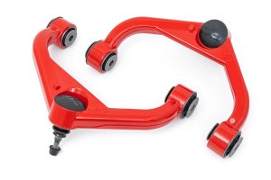Chevrolet Silverado 2500 HD Upper Control Arms - Rough Country - Forged, 3 Inch Lift - Red - '20-'24